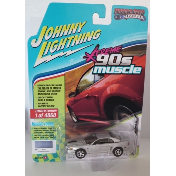 Johnny Lightning 1:64 Ford Mustang GT 1999 silver